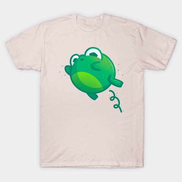 Super Cute Leap Frog - Kawaii Leap Frog T-Shirt by perdita00